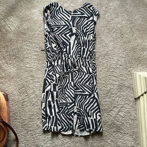 The loft dress. Sleeveless. Lightly worn. Drawstring waist